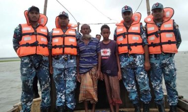 চরফ্যাশনে জেলেসহ পাঁচ মাছ ধরা ট্রলার ডুবি