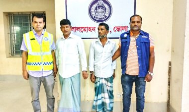 লালমোহনে ওয়ারেন্টভুক্ত ও সাজাপ্রাপ্ত দুই আসামি গ্রেফতার