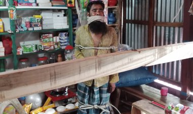 মনপুরায় ব্যবসায়িকে বেঁধে দুই দোকান ডাকাতি, নগদ টাকা ও মালামাল লুট