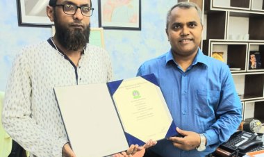 পিএইচডি ডিগ্রি অর্জন করলেন লালমোহনের সন্তান  পবিপ্রবি কর্মকর্তা রাহাত মাহমুদ