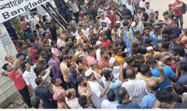 ভোলায় নেতাকর্মীদের ভালোবাসায় সিক্ত হলেন বিজেপি নেতা আবদুল জলিল