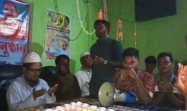 লালমোহনে মেজর হাফিজের জন্মদিন উদযাপন