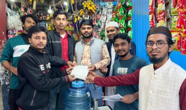 জুলাই বিপ্লবের ঘোষণাপত্র প্রকাশের দাবিতে মনপুরায় লিফলেট বিতরণ