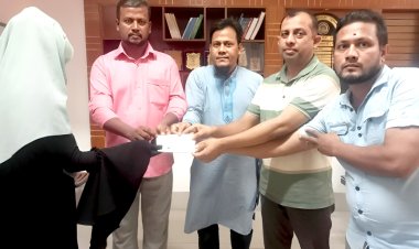 সহযোদ্ধার মৃত্যুতে পরিবারের পাশে দাঁড়িয়েছে মানবতার সেবায় বন্ধু মহল