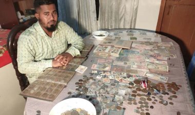 সাজিদের বাসা যেন সহস্র বছর আগের বিদেশি মুদ্রার ভাণ্ডার!