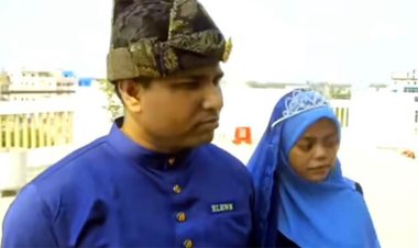 প্রেমের টানে মালয়েশিয়ান তরুণী  হবিগঞ্জে
