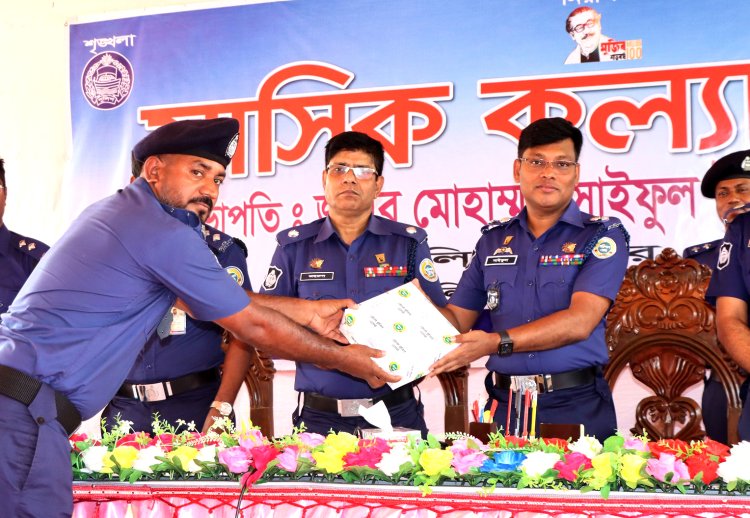২৪ ঘন্টার মধ্যে হত্যা মামলা উদঘাটন ও আসামি গ্রেফতার করে পুরস্কৃত এসআই ছায়েদুর
