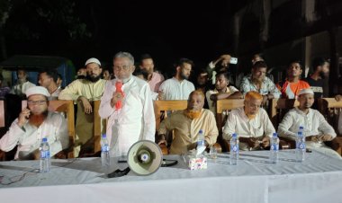 দৌলতখানে আওয়ামী লীগ মনোনীত চেয়ারম্যান প্রার্থীর উঠান বৈঠক