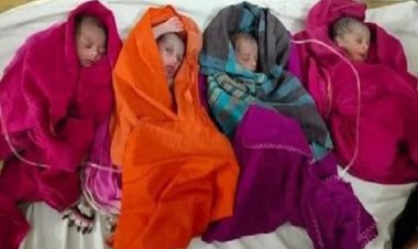 কল্পনার কোলজুড়ে এলো এক সঙ্গে চার সন্তান