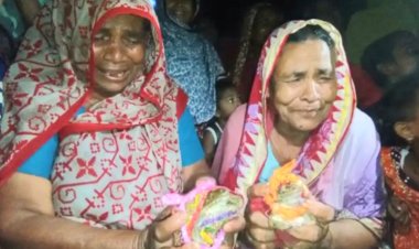 বৃষ্টির আশায় ৯ লাখ টাকা দেনমোহরে দুই ব্যাঙের বিয়ে