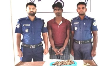 তজুমদ্দিনে গাঁজা নিয়ে শ্বশুর বাড়িতে জামাই, অতঃপর...