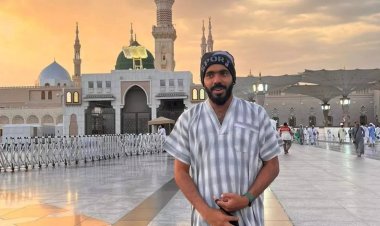 সাড়ে ৮ হাজার কিলোমিটার হেঁটে হজ করতে মক্কায় যুবক