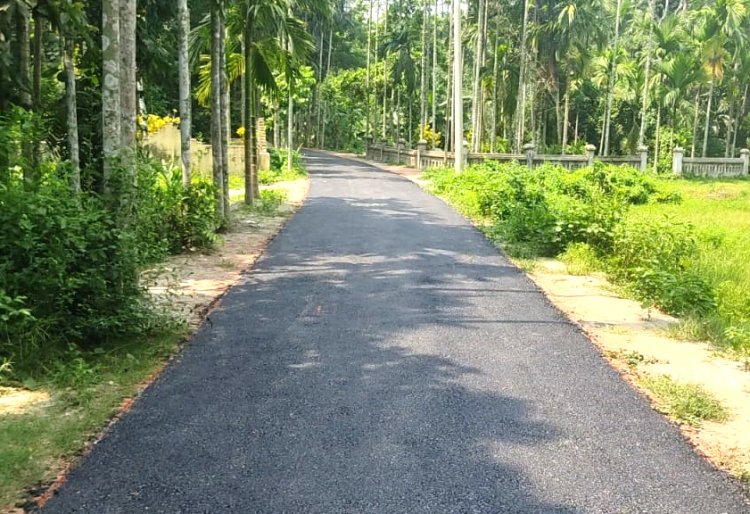লালমোহনে দেড় কিলোমিটার সড়কে বদলে গেছে যাতায়াত ব্যবস্থা