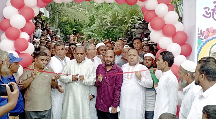 বোরহানউদ্দিনের দেউলা লঞ্চঘাটের উদ্বোধন