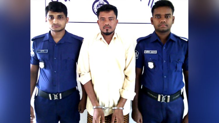 তজুমদ্দিনে ওমান থেকে দেশে এসে সাজার দায়ে গ্রেফতার প্রবাসী