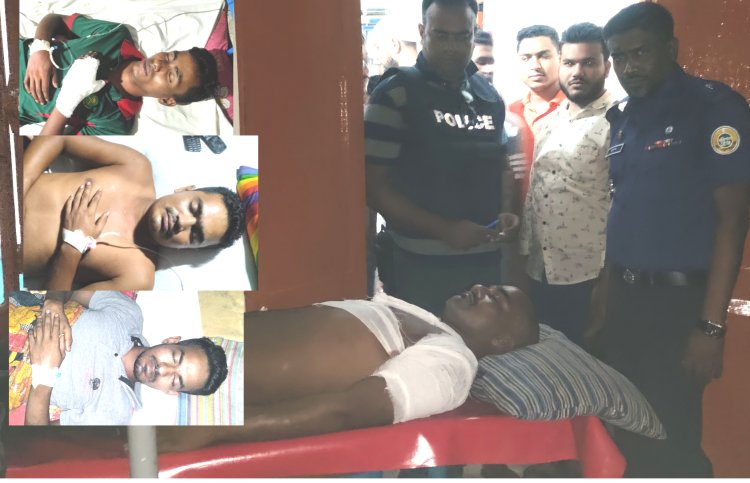 তজুমদ্দিনে দুই গ্রুপের সংঘর্ষে একজন গুলিবিদ্ধ, আহত আরো-১০