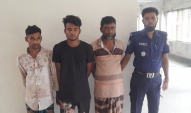 চরফ্যাশনে তেল চুরির দায়ে তিনজন আটক