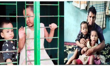 দুই শিশুর মা-বাবা তিনিই!