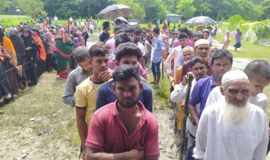 মুজিবনগর ইউপিতে শান্তিপূর্ণভাবে চলছে ভোট গ্রহণ