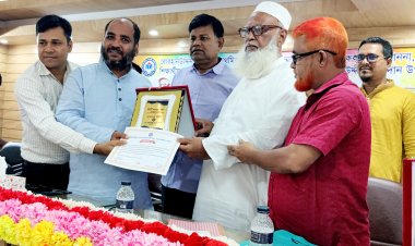 বোরহানউদ্দিনে শিক্ষক সম্মাননা