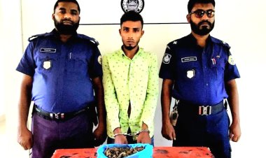 তজুমদ্দিনে গাঁজা নিয়ে যুবক যাচ্ছিলেন ক্রেতার কাছে, অতঃপর...