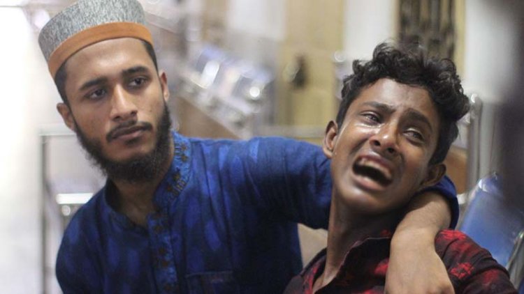 ‘ভাই-বোন-ভাগ্নিকে হারিয়ে রুবেলের গগন বিদারী আর্তনাদ