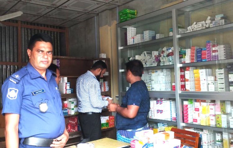 লালমোহনে ভোক্তা অধিকারের অভিযানে জরিমানা
