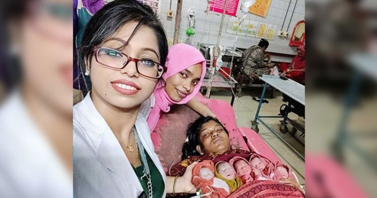 এক সঙ্গে পাঁচ সন্তানের জন্ম দিলেন প্রসূতি