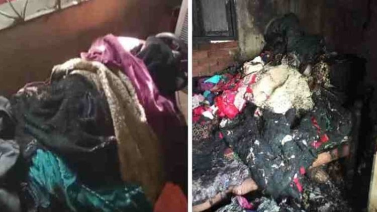 বসতঘরে স্ত্রী-সন্তানদের রেখে আগুন, অতঃপর...