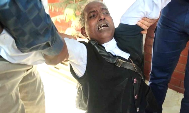 মনোনয়ন বাতিল হওয়ায় গড়াগড়ি করে কান্না প্রার্থীর