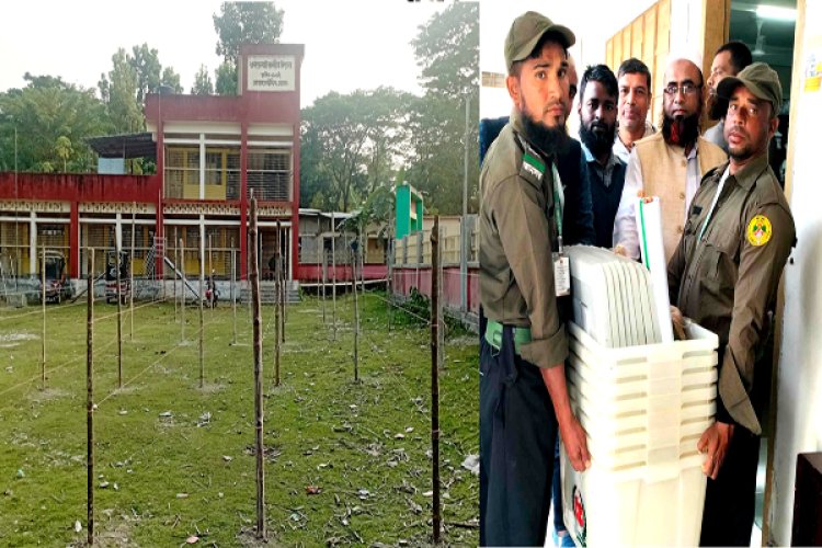 বোরহানউদ্দিনে প্রস্তুত ৮২ ভোট কেন্দ্র