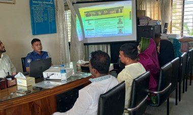 মনপুরায় অনলাইনে প্রার্থীদের নমিনেশন পেপার সাবমিট বিষয়ে প্রশিক্ষণ কর্মশালা