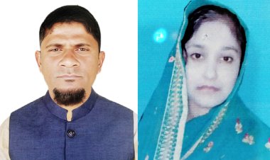 লালমোহনে ভোটের ময়দানে স্বামী-স্ত্রীর লড়াই