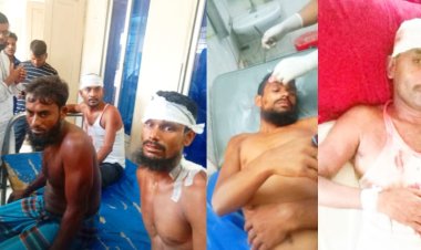 লালমোহনে জোরপূর্বক জমি দখল পরবর্তী সন্ত্রাসী হামলায় আহত-৫