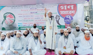 লালমোহনে ইসলামী আন্দোলন বাংলাদেশের গণসমাবেশ