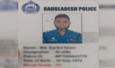 পুলিশ ছেলের মৃত্যুতে মারা গেলেন বাবাও