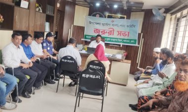 লালমোহনে ঘূর্ণিঝড় ডানা মোকাবিলায় প্রস্তুত ১৫৯ আশ্রয় কেন্দ্র