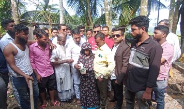 বোরহানউদ্দিনে দুই শহিদ পরিবারকে ৭ লাখ টাকা অনুদান