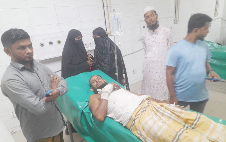 চরফ্যাশনে শ্বশুরের হাতের রগ কাটলো পুত্রবধূ