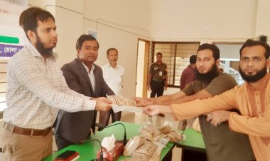 মনপুরায় বিনামূল্যে সার-বীজ বিতরণের উদ্বোধন
