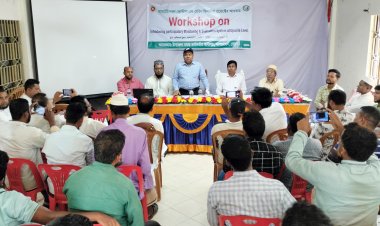 লালমোহনে মৎস্যজীবী ও অংশীজনদের নিয়ে কর্মশালা