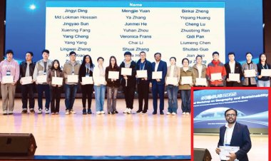 চীনে বেস্ট স্পিকার এওয়ার্ড অর্জন করেছেন  ড. মোঃ লোকমান 