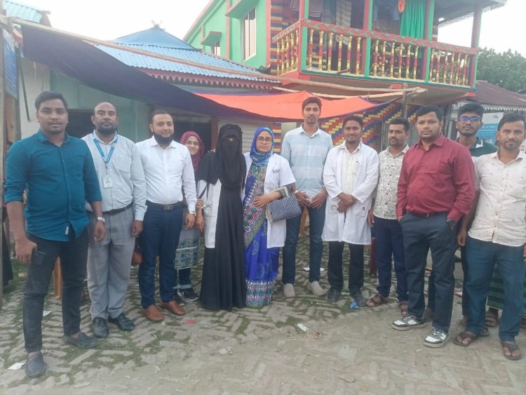 কোস্ট ফাউন্ডেশন সমৃদ্ধি কর্মসূচির মাধ্যমে বিনামূল্যে গাইনী বিষয়ক স্বাস্থ্য ক্যাম্প সম্পন্ন 